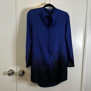 Elie Tahari Royal Blue Blouse